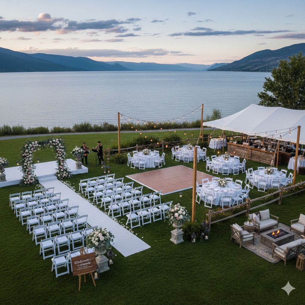 Tables and Chairs for 100 Guests: Planning Guide