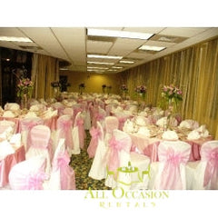 Organza Sashes