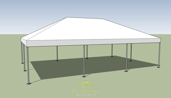 20' x 30' Frame Style Tent.