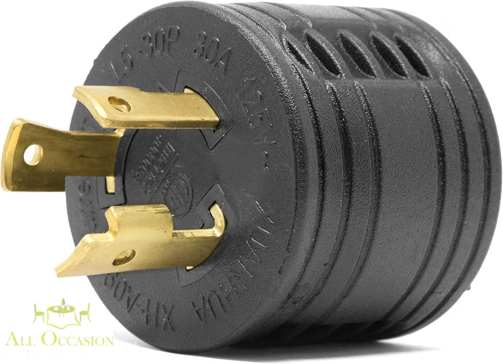 Twist Lock Power Plug Rental for secure electrical connections, featuring durable design and twist-lock mechanism.