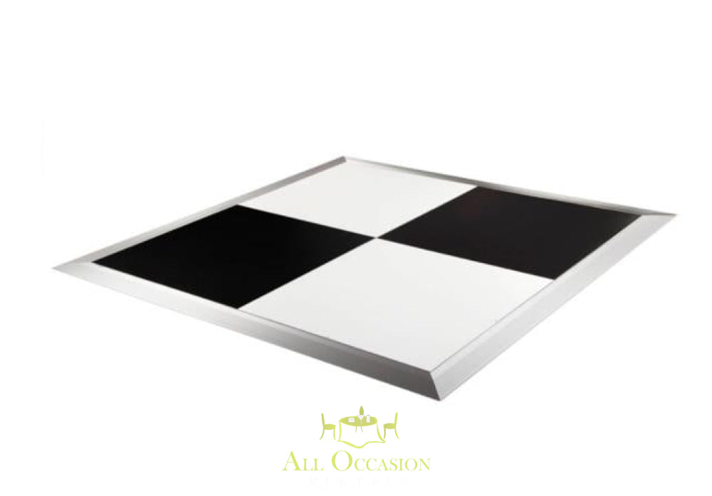 12'x12' Black, White or Checkered.