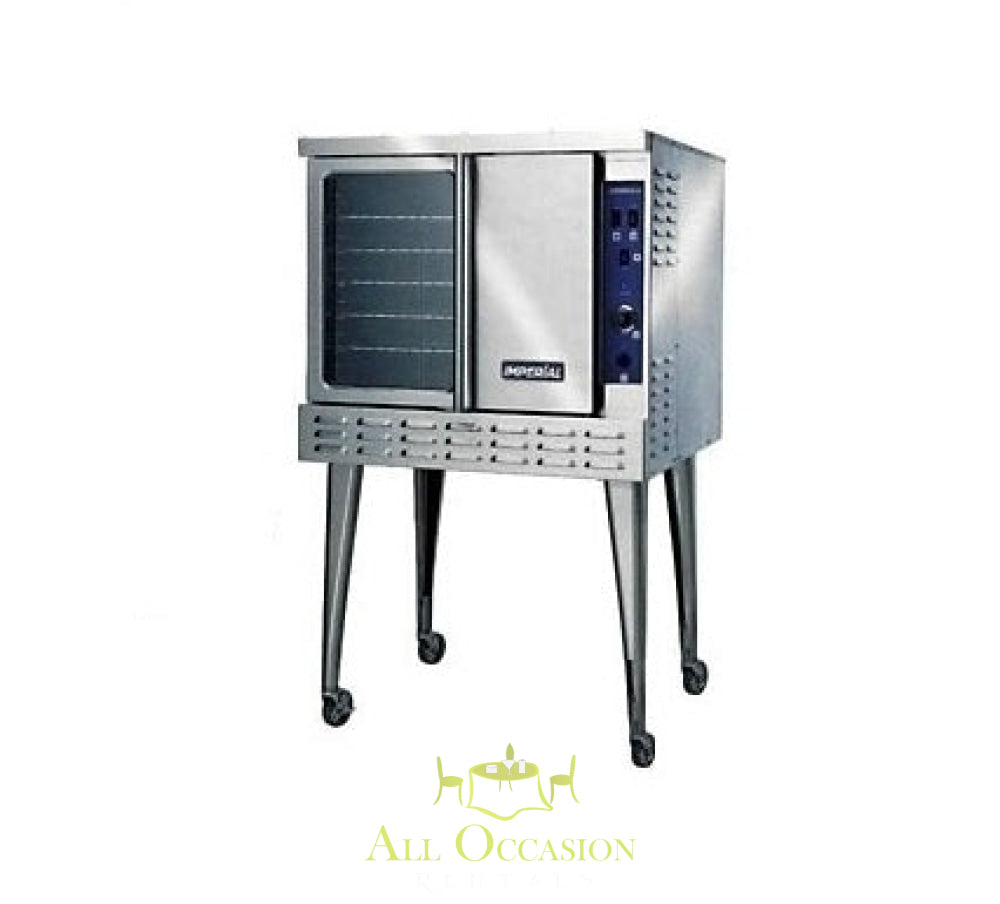 Convection oven single deck gas.