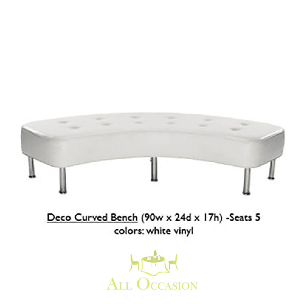 Curved Bench.