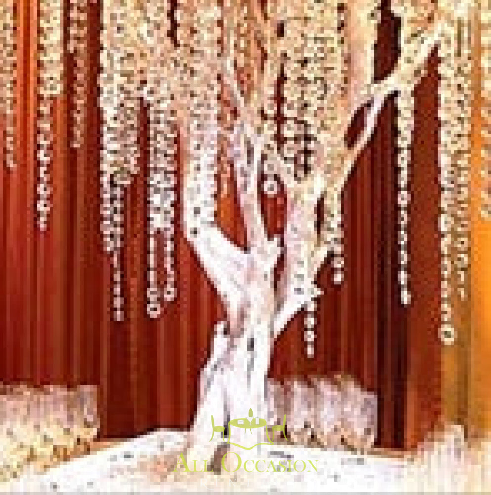 Elegant Center Pieces Crystal Tree for rentals in Corona, perfect for events and weddings.