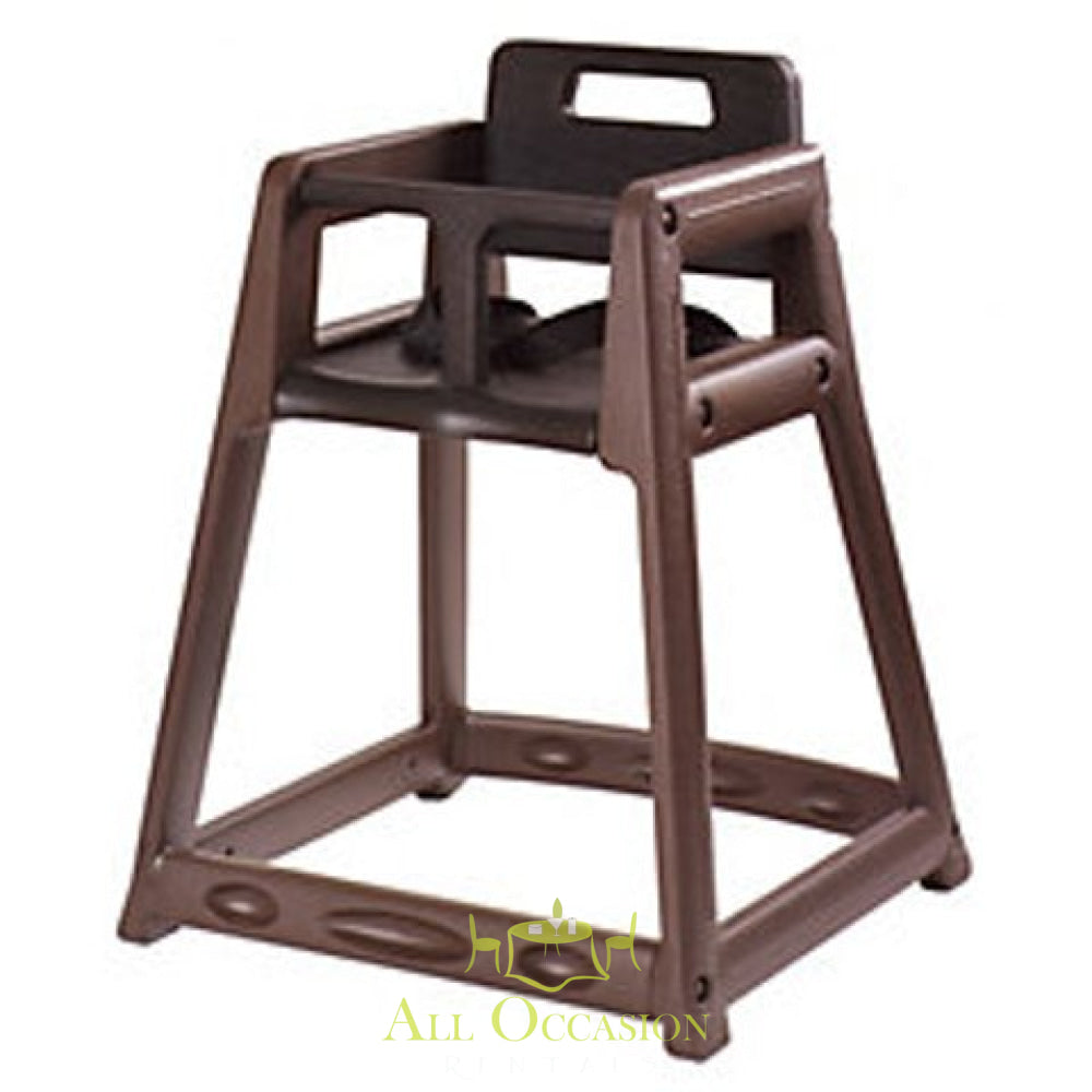 High chair rental for events in Corona CA, perfect for kids at weddings or parties. Ideal for family gatherings.