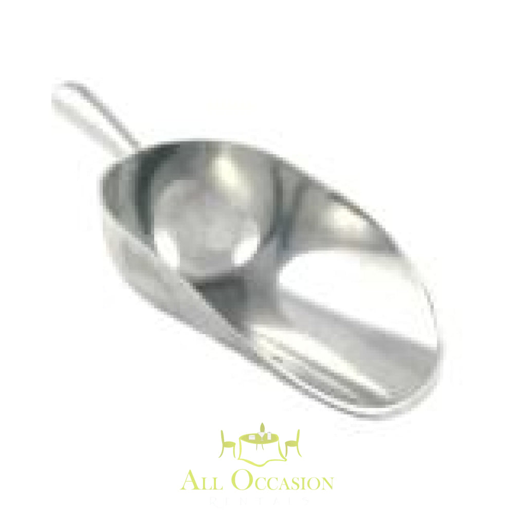 Ice scoop for event rentals in Corona, ideal for catering and party supplies.
