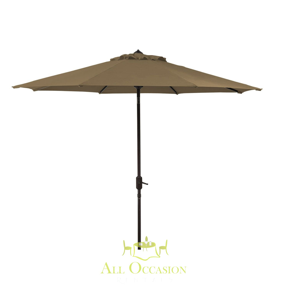 10' Market Umbrella for outdoor events in Corona, ideal for party rentals and event setups.