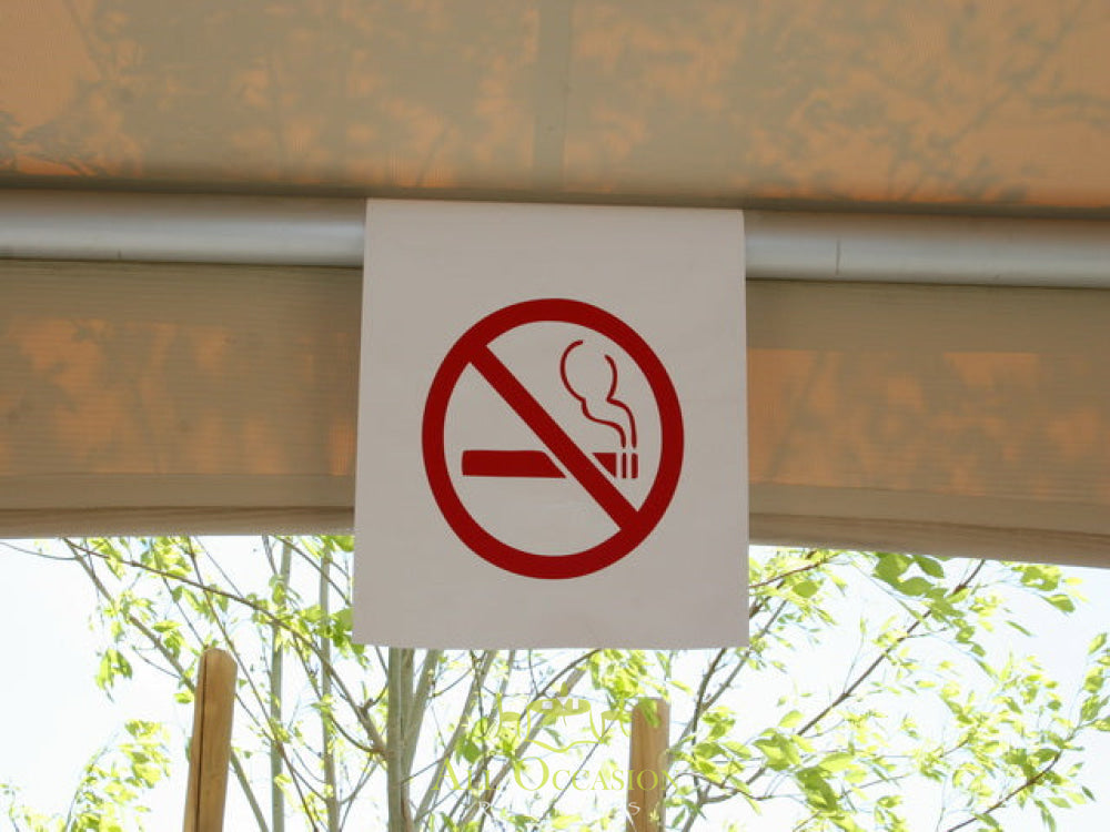 No Smoking Sign.