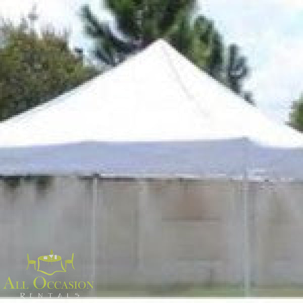 Cooling Water Misters setup under a white tent for outdoor events providing relief from heat.