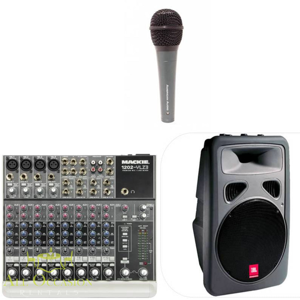 Pa Android Rentals PA System Rental Package #2 | Event Sound CA – All Occasion Rentals
