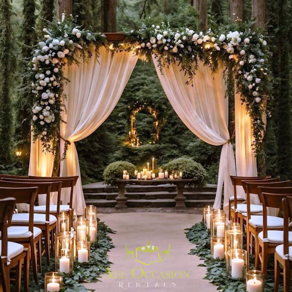 Rustic Wedding Arch.