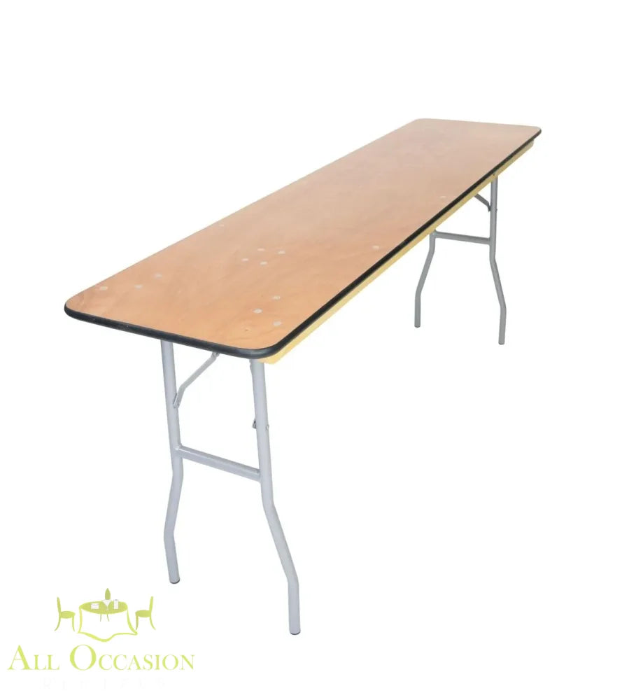 Seminar Table 18 x 72 – Narrow Folding Training Table for meetings and events.