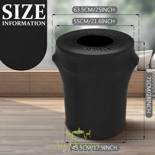 Trash Container Spandex 32 Gallon Cover.