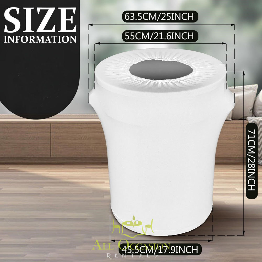 Trash Container Spandex 32 Gallon Cover.