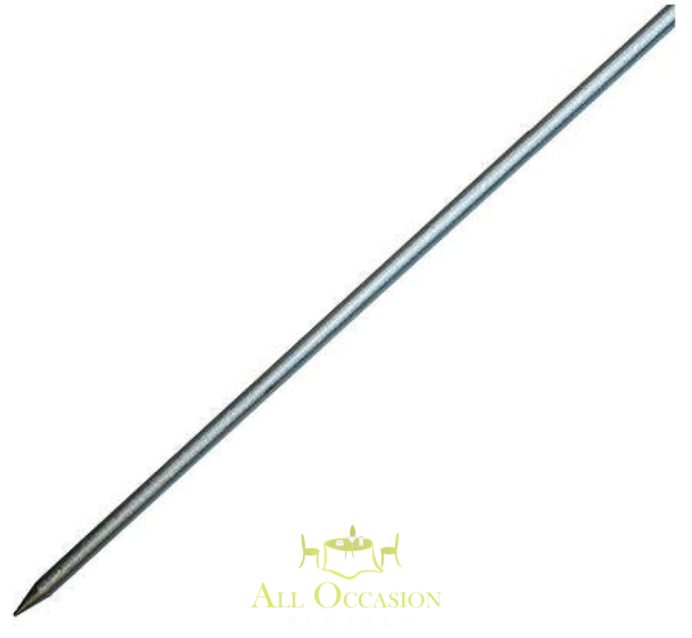 Upright Light pole stake.
