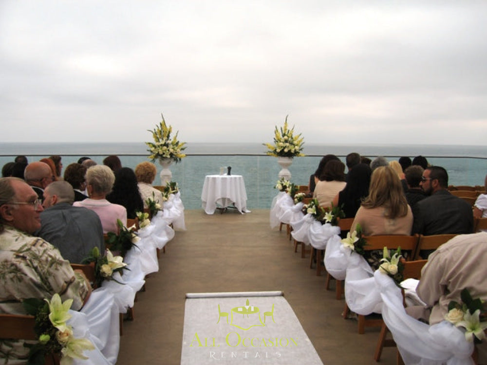 Wedding columns.