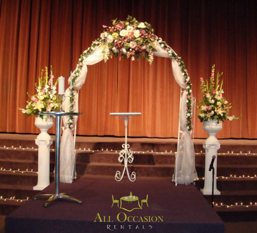 Wedding columns.