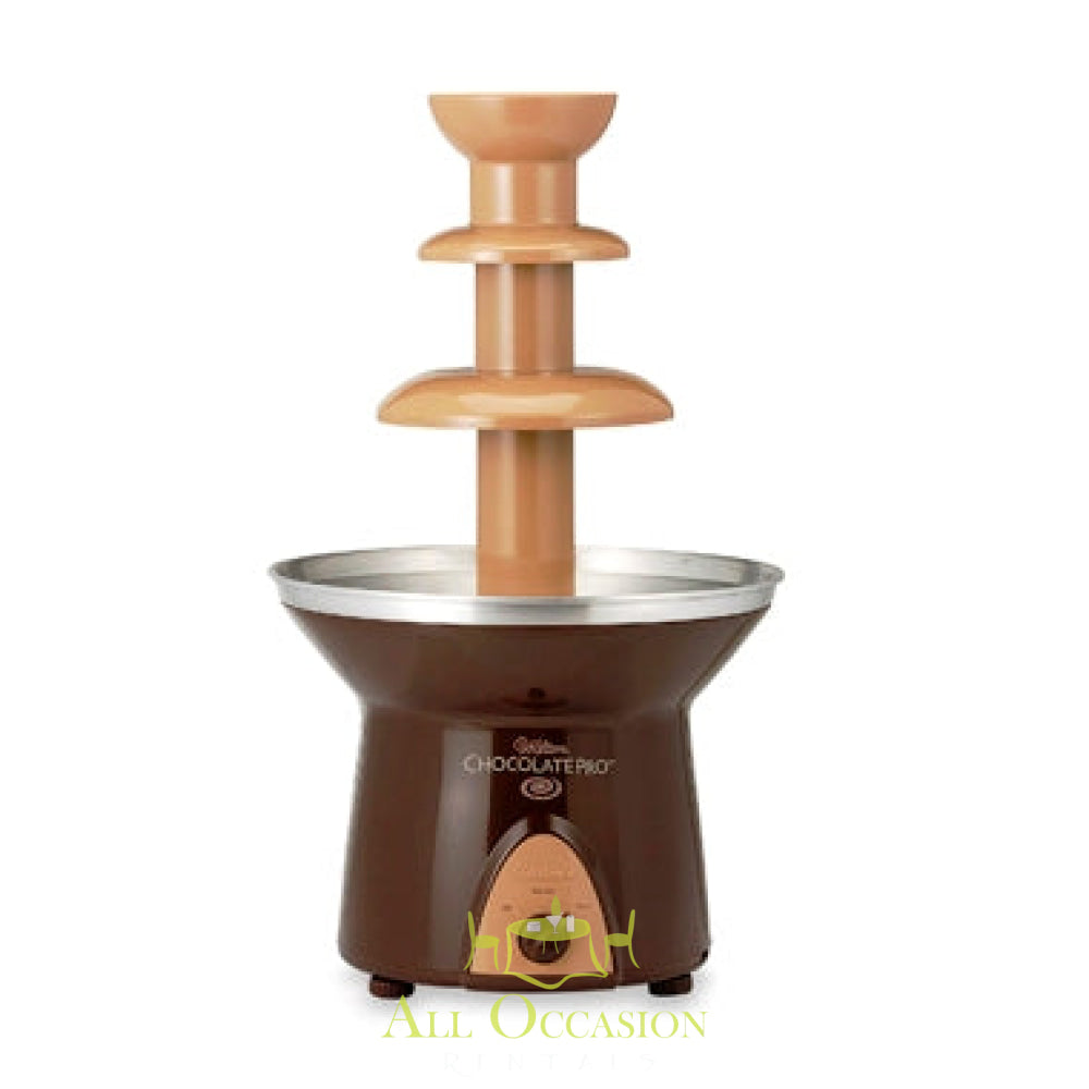 Chocolate fountain rental for parties and events, ideal for candy buffets and outdoor gatherings, available in Corona and Inland Empire.