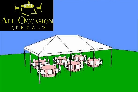 20' x 30' Frame Style Tent