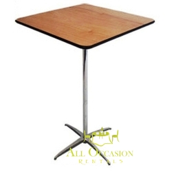 Cocktail table short boy 30\" Heights X 36\" Wide square
