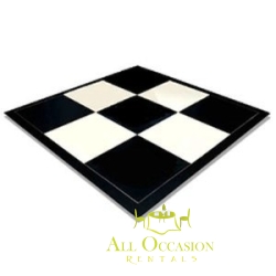 12'x12' Black, White or Checkered