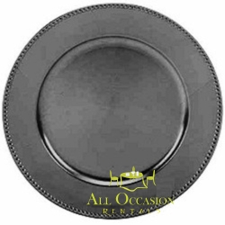 Charger Plates Black