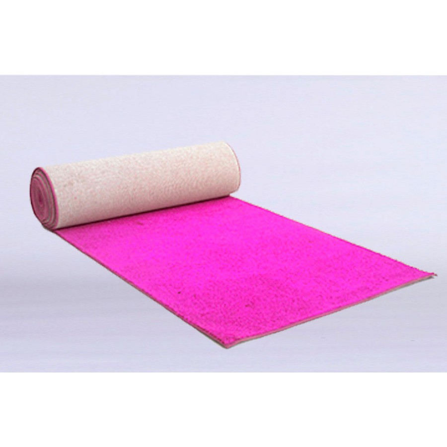 Pink carpet runner
