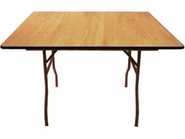 60" Square Folding Table