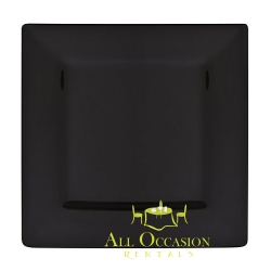 Square Black Charger Plate